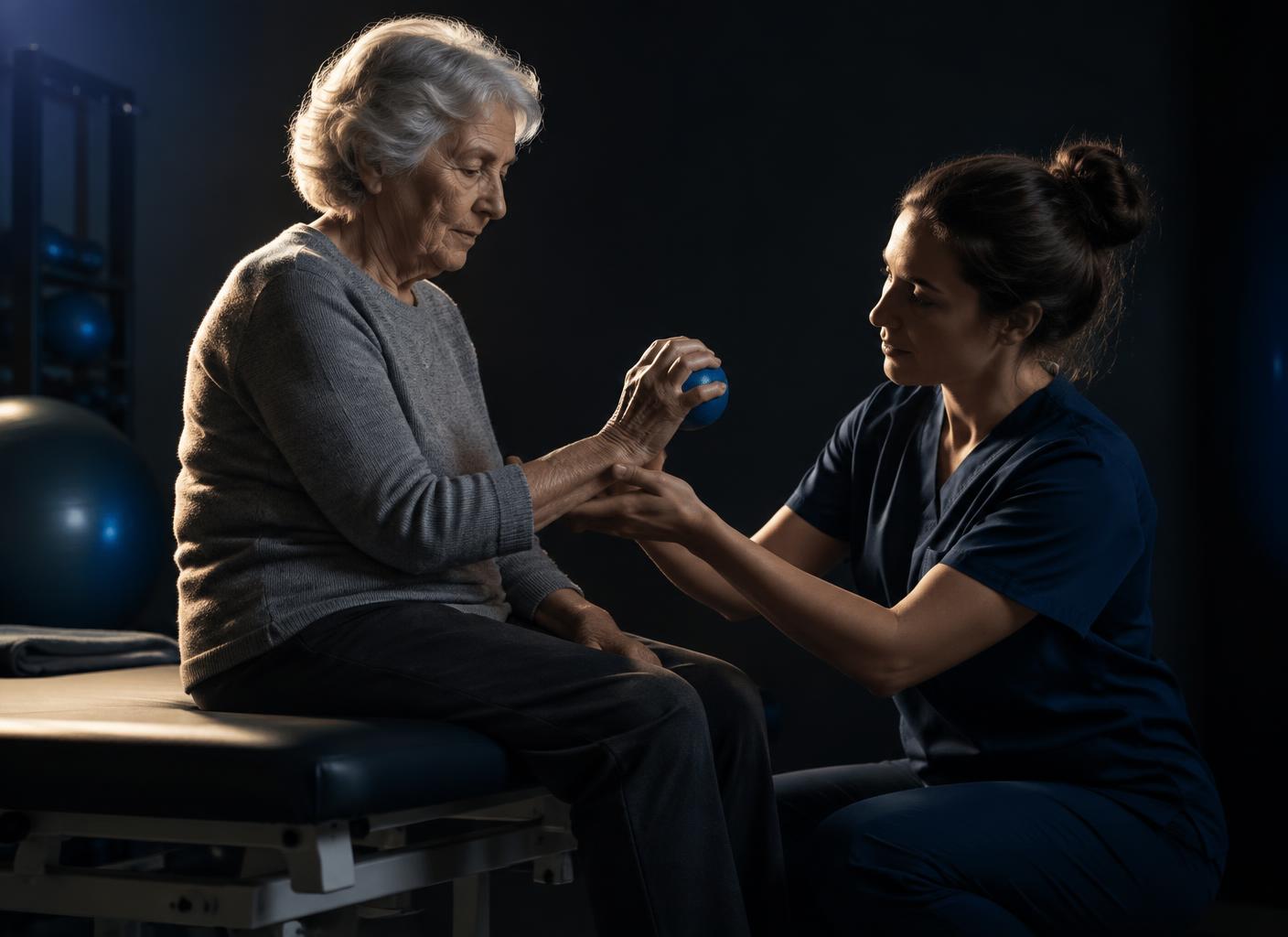 Atendimento de fisioterapia no idoso na PRO Fisioterapia